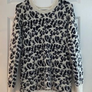 Furry Cheetah Sweater